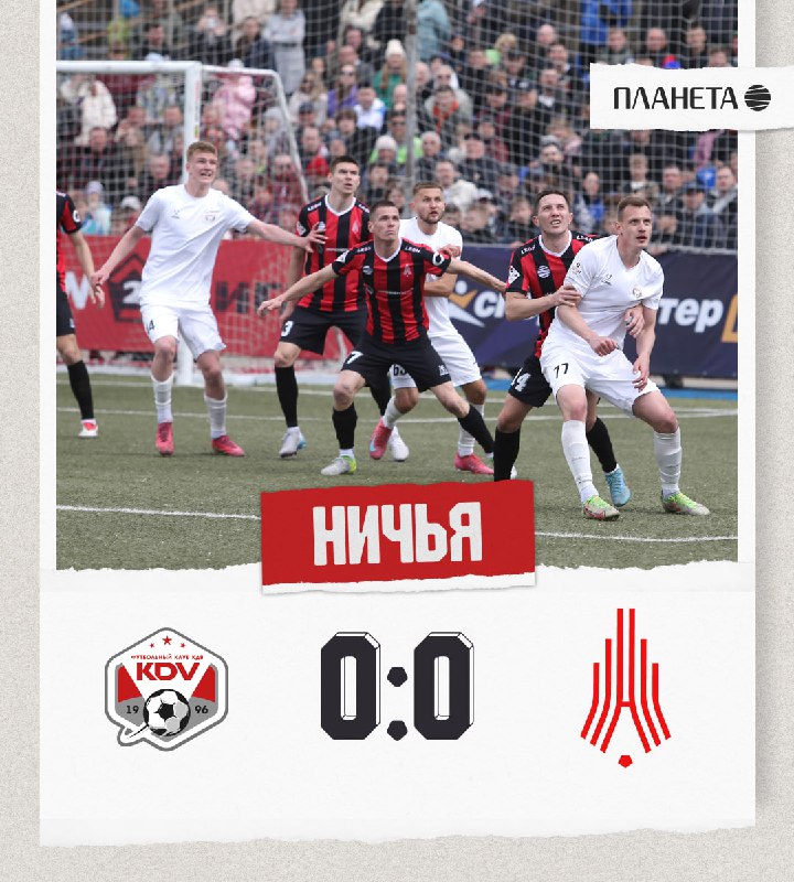 «Амкар Пермь» сыграл вничью с ФК «КДВ»